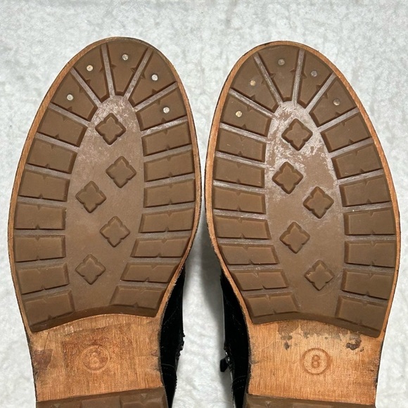 Timberland Womens Black Leather Riley Flair Hiker Lace/Buckle Boots Shoes SZ 8 - Picture 9 of 11